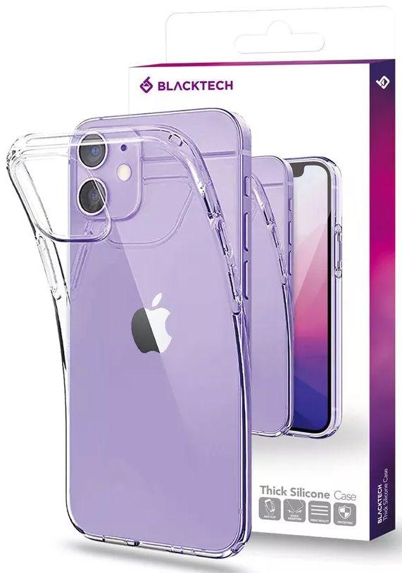 Refurbished Blacktech Thick Silicone Phone Case for iPhone 11 - Reebelo US