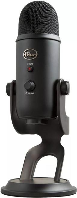 Blue Blackout Yeti USB Microphone - Black