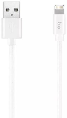 Blu Element Braided Charge/Sync USB-C to USB-A - White