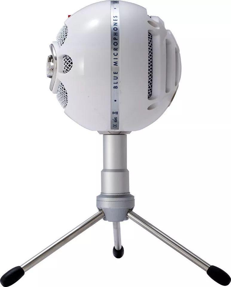 Blue Snowball iCE Condenser Cardioid Microphone - White