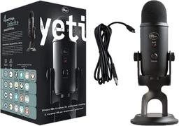 Blue Yeti Premium Multi Pattern USB Microphone - Blackout