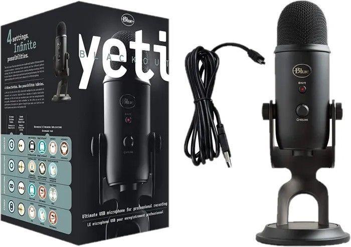Refurbished Blue Yeti Premium Multi Pattern USB Microphone - Reebelo US