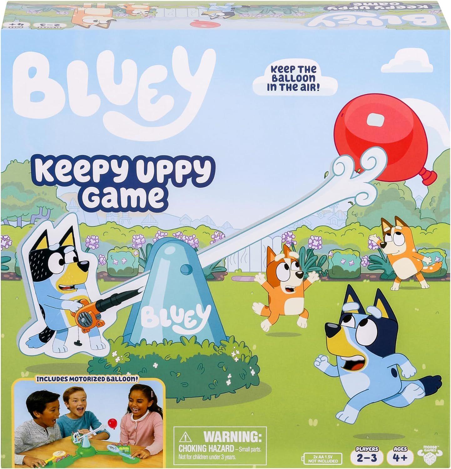 Bluey  Keepy Uppy Game  - Green - Excellent