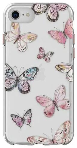 Body Glove Karma Phone Case for iPhone SE (2020-2022)/8/7 - Pink Butterflies
