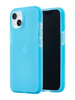 BodyGuardz Solitude Phone Case for iPhone 13 - Neon Blue