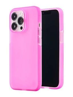 BodyGuardz Solitude Phone Case for iPhone 13 Pro - Neon Pink