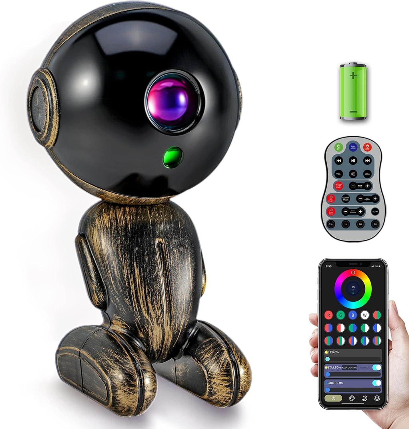 Boricalat  Robot Galaxy Projector (DQ-M8) - Black - Excellent