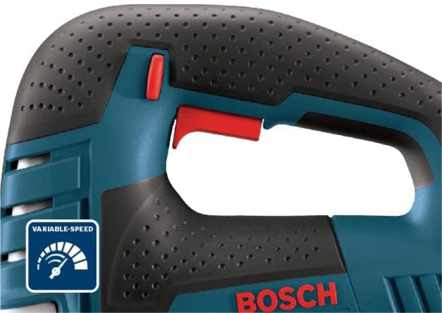 Bosch JS470E 7.0 Amp Top-Handle Professional Jig Saw - Green Blue