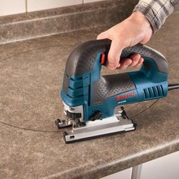 Bosch JS470E 7.0 Amp Top-Handle Professional Jig Saw - Green Blue