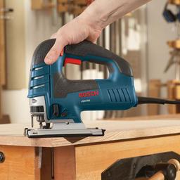 Bosch JS470E 7.0 Amp Top-Handle Professional Jig Saw - Green Blue