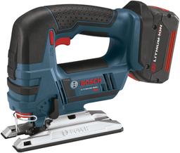 Bosch JSH180-01-RT 18V Lithium-Ion Top Handle Cordless Jigsaw Kit - Blue Green