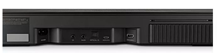 Bose Smart Soundbar 550 With Dolby Atmos Speaker - Black