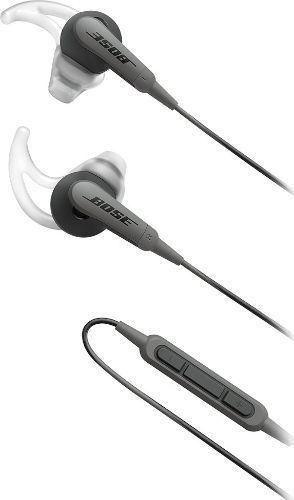 Bose SoundSport In Ear Wired Headphones - Charcoal Black