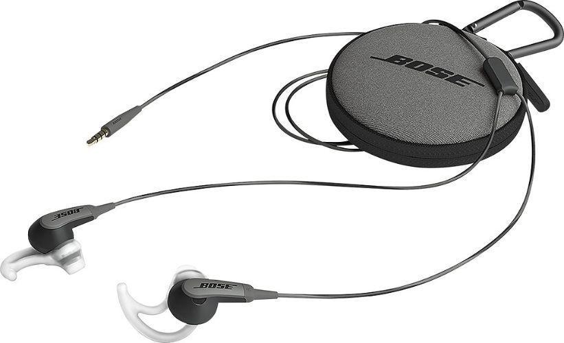 Bose SoundSport In Ear Wired Headphones - Charcoal Black