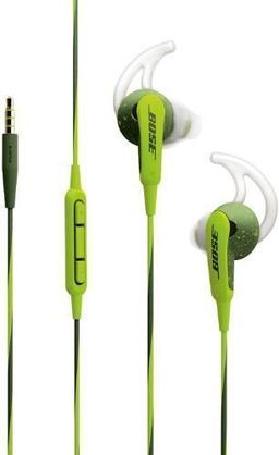 Bose SoundSport In Ear Wired Headphones - Energy Green
