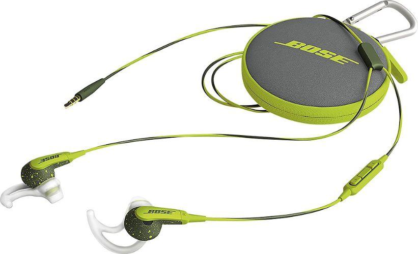 Bose SoundSport In Ear Wired Headphones - Energy Green