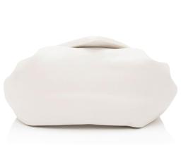 Bottega Veneta Lambskin Beak Crossbody - Leather - White