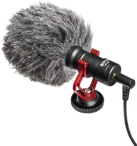 Boya  BY-MM1 Cardioid Condenser Microphone - Black - Excellent