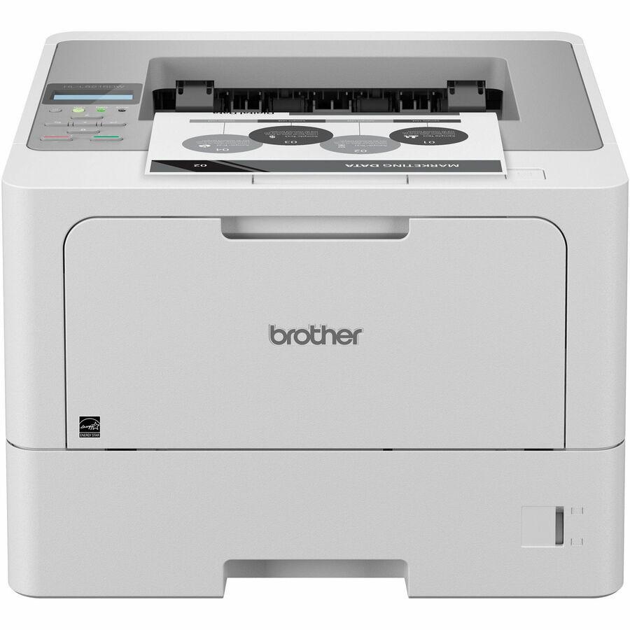 Brother  HL-L5215DW Desktop Wireless Laser Printer - White - Excellent