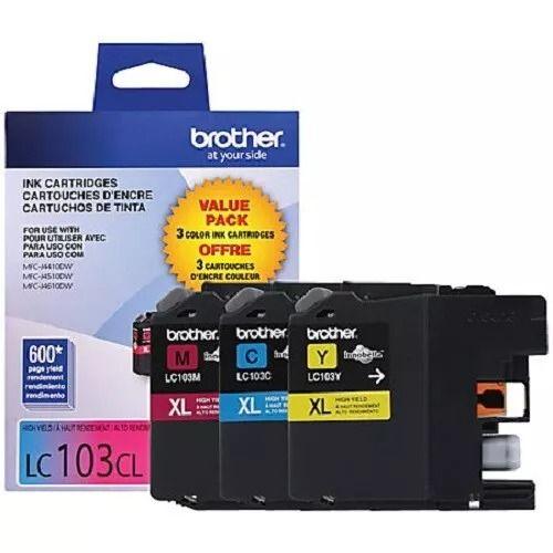 Brother  LC1033PKW Ink Cartridge (3-Pack) - Multi - Excellent