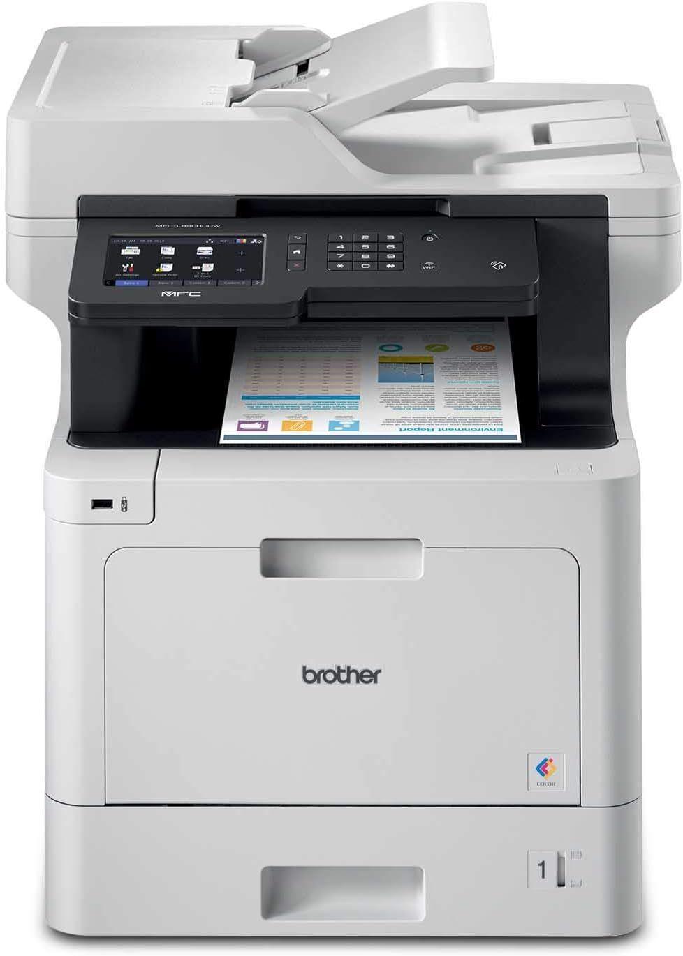 Brother  MFC-L8900CDW All-in-One Color Laser Printer - White - Excellent
