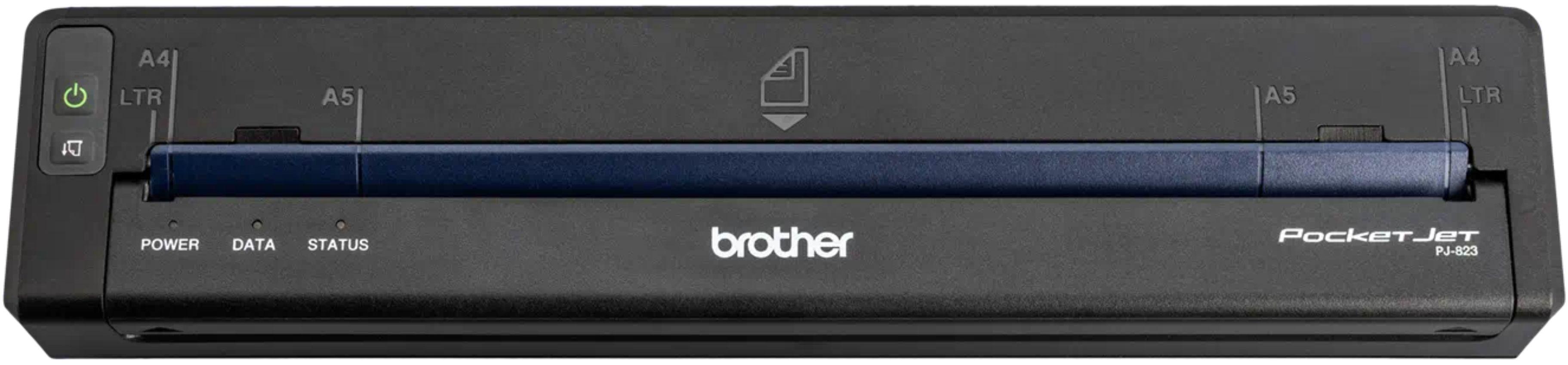 Brother PocketJet 8 PJ-823 Full-Page Mobile Printer - Black