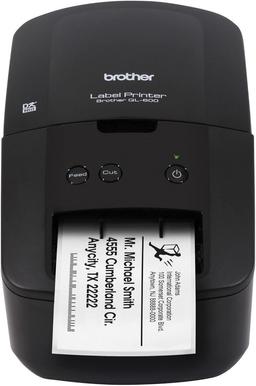 Brother QL-600 Desktop Label Printer - Black