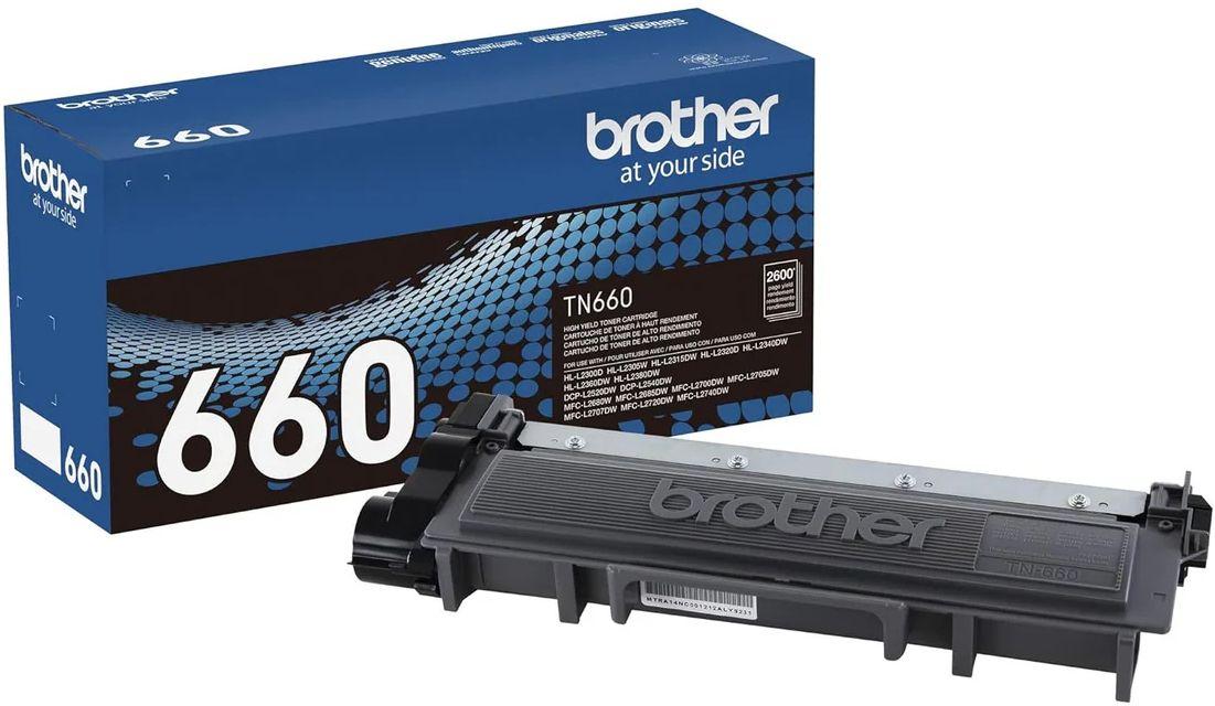 Brother  TN-660 High Yield Toner Cartridge - Black - Excellent