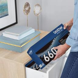 Brother TN-660 High Yield Toner Cartridge - Black