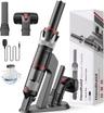 BSRCO HVC-H8R Cordless 8KPa Handheld Vacuum - Black/Red