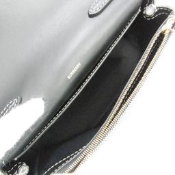 Burberry Canvas Leather Shoulder Bag - Canvas - Black/Red