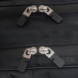 Burberry Econyl Check Weekender - Leather - Black