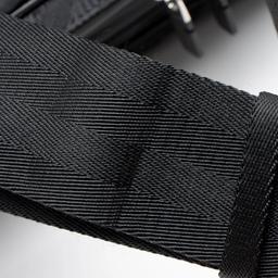 Burberry Econyl Check Weekender - Leather - Black