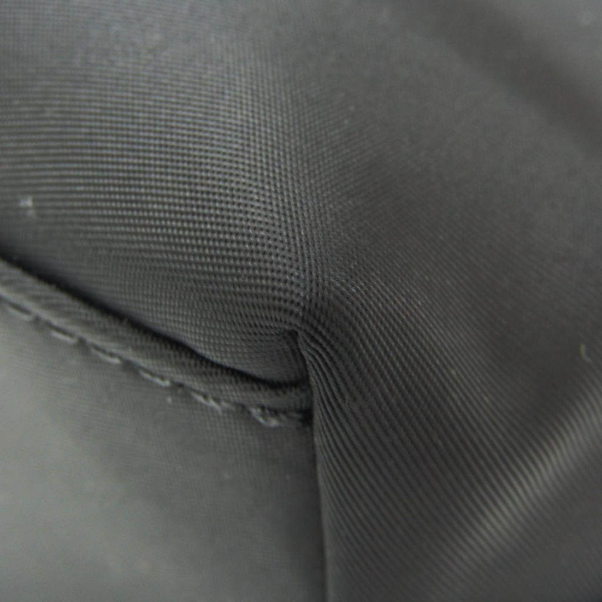 Burberry Leather Nylon Handbag Shoulder Bag - Nylon - Black