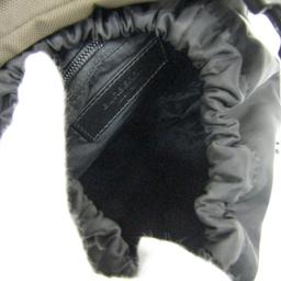 Burberry Leather Nylon Shoulder Bag - Nylon - Black/Khaki Yellow