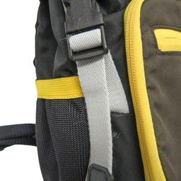 Burberry Leather Nylon Shoulder Bag - Nylon - Black/Khaki Yellow