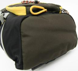 Burberry Leather Nylon Shoulder Bag - Nylon - Black/Khaki Yellow