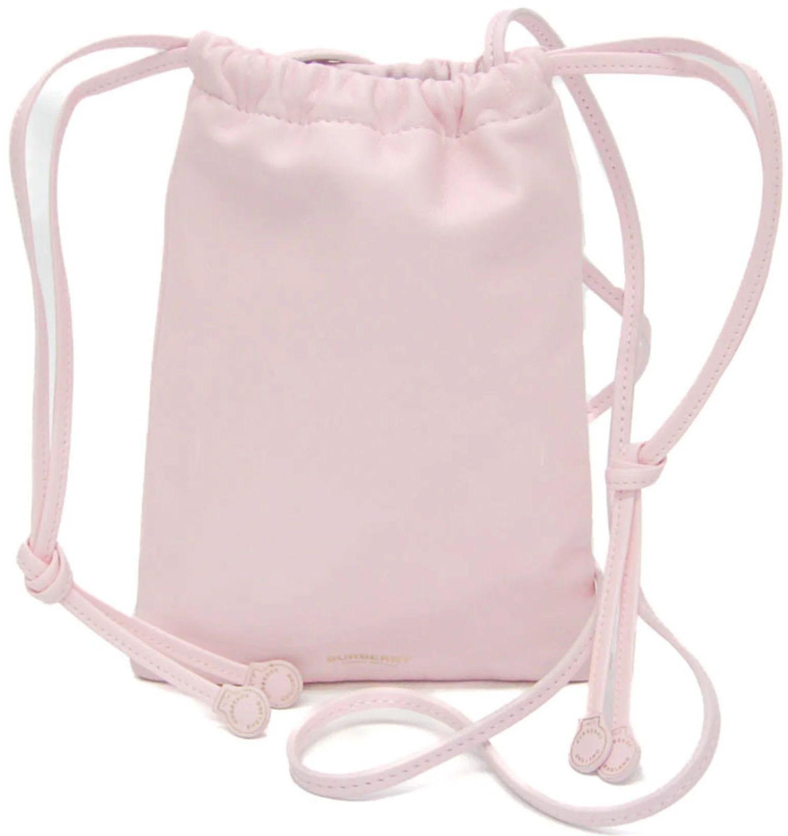 Burberry  Leather Pochette Shoulder Bag - Pink - Leather - Excellent