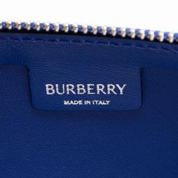 Burberry Leather Shield Mini Shoulder Bag - Leather - Blue