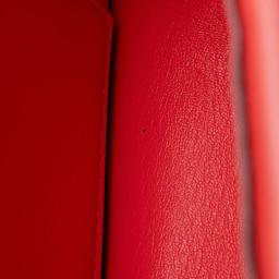 Burberry Leather TB Envelope Chain Shoulder Bag - Leather - Red