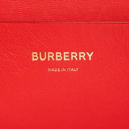 Burberry Leather TB Envelope Chain Shoulder Bag - Leather - Red