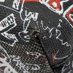 Burberry Mega Check Doodle Pouch - Coated Canvas - White/Black/Red