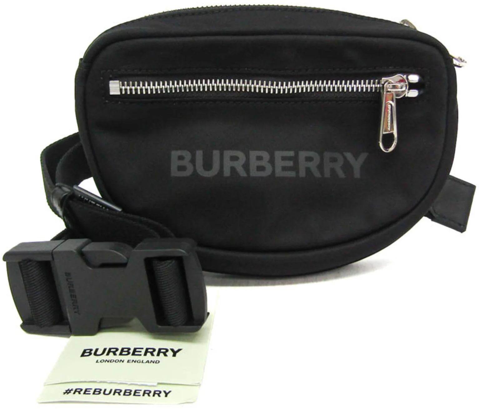 Burberry  Nylon Fanny Pack - Black - Nylon - Excellent