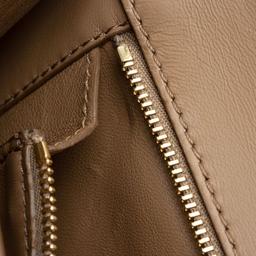 Burberry TB Monogram Leather TB Small Flap Bag - Leather - Brown