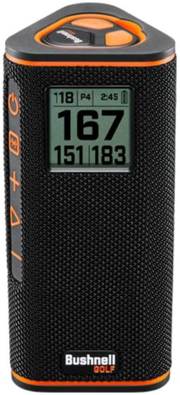 Bushnell Golf Wingman View Golf Speaker with Screen - Black