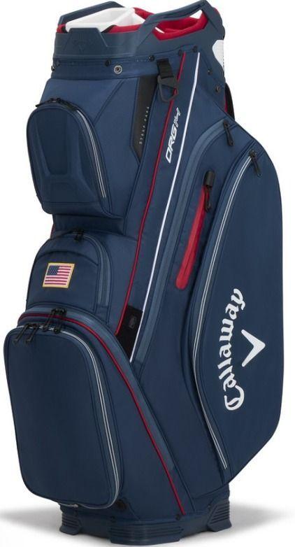 Callaway  Golf 2024 Org 14 Cart Bag - Navy / Red - USA - Excellent