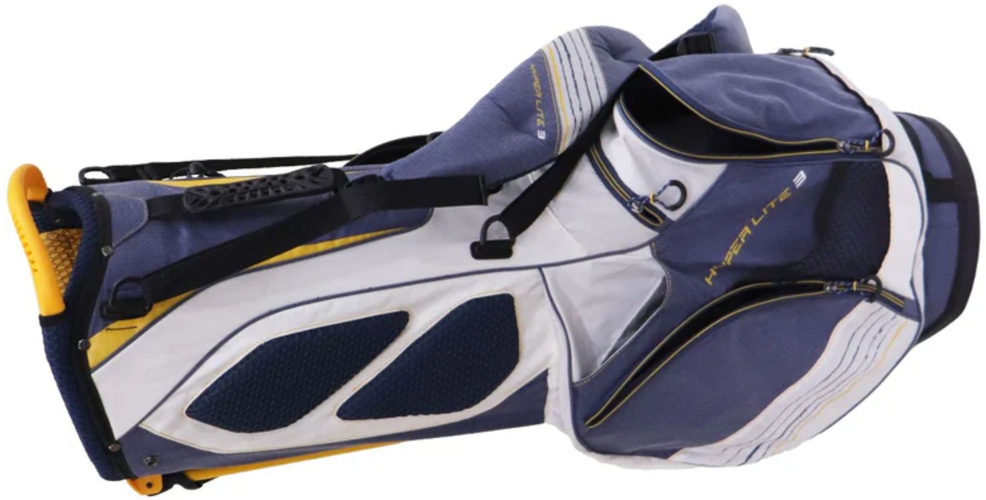 Callaway Hyper-Lite 3 Double-Strap Stand Golf Bag - Navy Blue/White