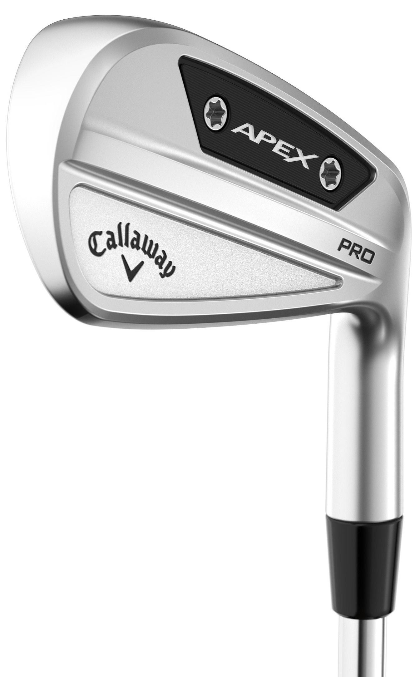 Callaway  Right Handed Apex Pro 3-PW Iron Set True Temper Dynamic Gold 115 Steel Flex Stiff Length Standard - Silver - Excellent