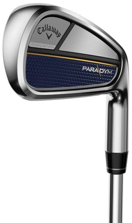 Callaway  Right Handed Paradym 4-PW-AW Iron Set Aerotech SteelFiber i95 Graphite Flex Regular Length Standard - Silver - Good