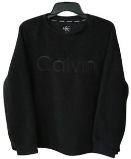 Calvin Klein Women's Sweater Crew Neck XL - Black